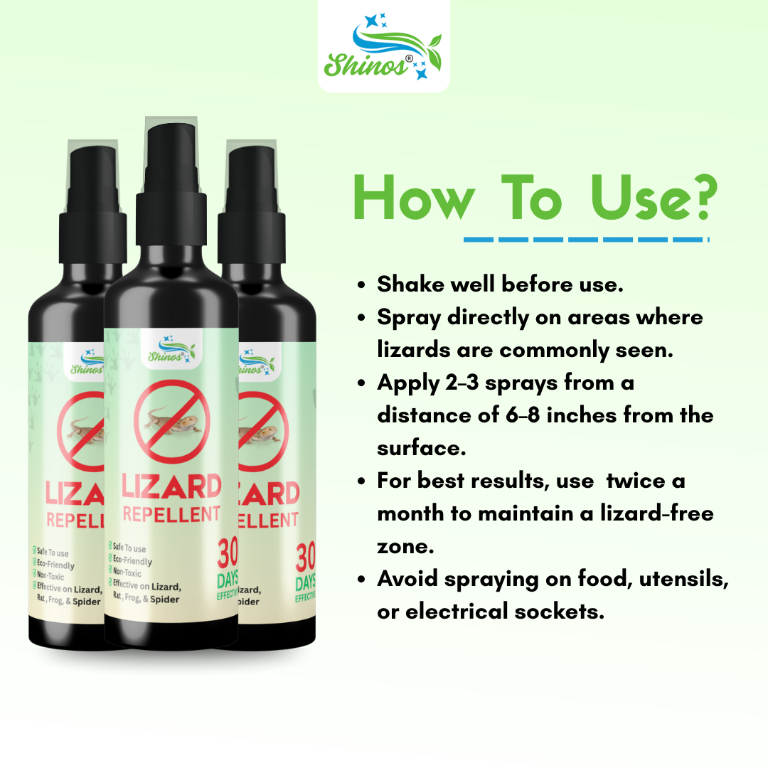 Lizard Repellent Spray | Buy 1 Get 2 Free | 🔥